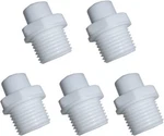 Malida 1/2" Thread Male To 1/4" Push Fit Tube Quick Connect Inch, White. Fixed Price $16.01.