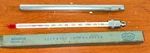 Vintage Weksler Thermometer New York Usa Metal Case Well Made Fahrenheit W/box. Fixed Price $18.00.