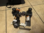 Lot Of 6 Norgren R73G-3AK-RMN Excelon Regulators Complete W/ Smc.... Fixed Price $395.00.