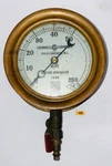 Grinnell Co. By Ashcroft Air Retard Sprinkler 1926 250 Psi Steam Pressure Gauge. Fixed Price $149.99.