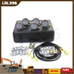 Hydraulic Pressure Gauge Kit (1/10/25/40/60MPA) 24 Test Couplings For Excavators. Fixed Price $169.99.