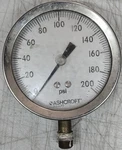Ashcroft Duralife 0-200 Psi Welded Tube Socket 250-2456-B Guage. Fixed Price $29.95.