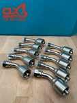 10 Parker Style 13743-6-6 Hydraulic Hose Crimp Fittings 3/8 X Fjic 45. Fixed Price $65.95.