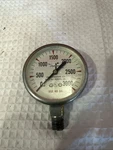 Matheson Co. 22025-1 Gas Air Pressure Gauge 0-3000 Psi. Fixed Price $13.99.