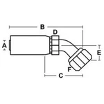 FJX45-08-08 10-PACK (10) Hc Series Jic 37 Crimp Fitting 08U-688 HY08-08FJ45T. Fixed Price $210.99.