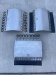 Romac 24X16 Stainless Steel Repair Clamp Od Range Pipe 17.10 - 18.30 (3PC Set). Fixed Price $1895.00.