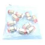 Lot Of 10 Smc KQ2H11-35S Pneumatic Fittings, 1/4IN Npt Male 3/8IN One-touch. Fixed Price $35.00.
