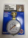 Watts Water Pressure Test Gauge 0-200 Psi Hose Connection High New B26. Fixed Price $12.50.