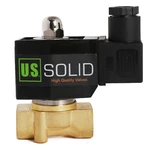 U.s. Solid IP65 Electric Solenoid Valve Normally Closed 3/8 In Brass Dc 12V. Fixed Price $25.29.