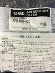 Smc ZFB100-06 Air Suction Filter W/one Touch Fitting. Fixed Price $15.00.