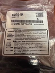 Smc KQ2R10-16A Fitting Connectors Bag Of 5. Fixed Price $20.00.