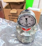 Hyett 42MW Ss 2500 Psi Diaphragm Seal Npt With Ametek 100 Gage A6S4. Fixed Price $135.00.