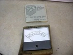 Vintage Bakelite Triplett Meter Gauge Part # 164B-33. Fixed Price $29.99.