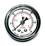Valley Instrument 53789, DRY/1.5" Gauge, 0-30 Psi, Back Mount, 1/8" Male Npt. Fixed Price $14.99.