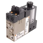 Smc NZX1102-K15LZ-F Vacuum Ejector, 30-80PSI Supply, 25INHG, 1/8NTPF, 24VDC Coil. Fixed Price $100.00.