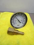 Trerice 52-2796-5 Thermometer With Brass Socket 0-200 3" Face Fixed Stem. Fixed Price $112.46.