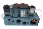 New Mac 6323D-611-PM-111DA Solenoid Valve W/ Base Manifold. Fixed Price $260.00.