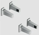 Set Of 4 Donner P5100 Towel Bar Chrome Brackets - Creative Specialties By Moen. Fixed Price $11.74.