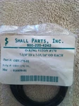 Lot Of 11 Viton O-ring Black # 170 7-3/4 Id X 7-15/16 Od Small Parts. Fixed Price $19.55.