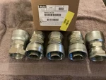 5 Parker JIC..10643-24-24 .crimp Hose Fittings .new. Fixed Price $160.00.