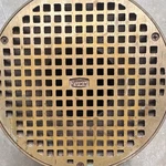 Zurn Cast Iron Area Floor Drain W/ Square Pattern Grate 3 Fitting Ring 8. Fixed Price $59.00.