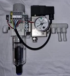 Smc AV3000-F03-5YZ-Q Soft Start Valve With AW30-F03DH-A Filter Regulator. Fixed Price $69.95.