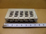 Smc NVV5FS2-10-051-02T Pneumatic Valve Manifold Station W/ End Plates Nos. Fixed Price $75.99.