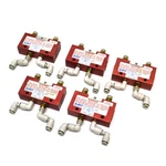 (lot Of 5) Aladco 611201BSPP 1/8"NPTF Dual-check Valve W/flush Override Button. Fixed Price $44.99.