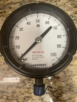 Ashcroft Aisi 316 Tube Socket Welded 4.5 Gauge 0-100 Psi New Box. Fixed Price $19.99.