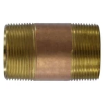 Midland Metal 40149 1-1/2"-11-1/2 Brass Lead Free Pipe Long Nipple. Fixed Price $87.12.