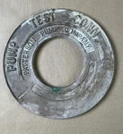 Patterson Pump Company Test Ring Plate Connection Cover Used. Fixed Price $35.99.