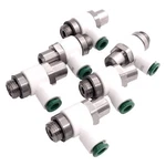 Lot Of Smc AS2201F-G02-06W2-X395 Speed Control Fittings, 9MM P2C, 1/4". Fixed Price $36.00.