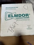 Elmdor DW12X12PC-SDL Dry Wall Access Latch Door White 12". Fixed Price $39.60.