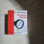 1/4 Npt 100 Psi Proplumber Plastic/steel Pressure Gauge # 64124 -open Box!. Fixed Price $9.99.