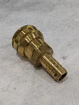 Parker Pneumatic Hose Coupling: 3/4" Body Dia, Industrial Interchange B38-7B. Fixed Price $53.00.