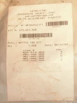Warren Rupp 476.057.368 Repair Kit Wetted End Epdm SSB1 TY4SS 476057368 Oem. Fixed Price $498.00.