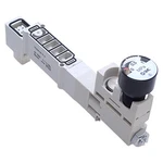 Smc SY30M-06-P-3 Solenoid Valve Regulator Module 0.1-0.7MPA, W/ 0-1MPA Gauge. Fixed Price $45.00.