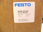 Festo MS6N-LFR-AQR-D7-E-U-M-AD1 Filter Regulator Unit 527667 Nib. Fixed Price $95.50.
