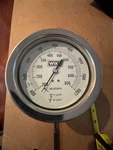 Wika 41/2" 400 1200 F High-shock Gas Actuated Thermometer Dual Reading Nobx. Fixed Price $49.95.
