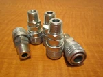 (5) Dyna-con D361 Sleeve Type Couple 3/8" Mpt Manual Series Steel New. Fixed Price $35.00.