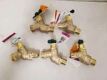 *5* Arrowhead Brass 1/2" Mip X 3/4" Mht Heavy Duty Multi-turn No-kink Hose Bib. Fixed Price $44.99.