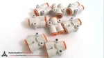 Smc KQ2U11-13A, Different Diameter Y Union Fitting, See Desc #286580. Fixed Price $30.00.