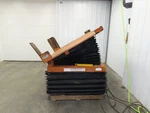 Airfloat Pneumatic Lift Tilt Table Tote Tipper 6000LBS 30 Degree 55X50" Top. Fixed Price $1749.99.