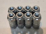 Quantity Of Alemite 6304-B 1/8" Fnpt Hydraulic Couplers Ms 24207-2 (8 Qty). Fixed Price $112.79.