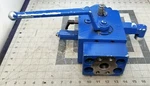Hydac Hydraulic Manual Discharge Shut-off Valve 5075 Psi SAF32M16-N420F B6S5. Fixed Price $225.00.