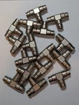 Lot Of 16, Norgren Pneufit Union Tee, 3/8" Tube Od Brand New. Fixed Price $49.99.
