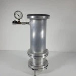 Vacuum Pressure Chamber 1.2 Gallon Aluminum Ashcroft 436-13R 30 In.hg Psi. Fixed Price $1111.00.
