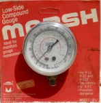 Marsh Usa Low-side Compound Gauge W0011-2 1/2" For R12 R-22 R-502 Manifold. Fixed Price $23.95.