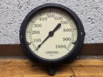Vintage Lonergan Pressure Gauge 3-1/2" Cast Iron Steampunk 1000PSI New. Fixed Price $49.99.