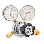 Harris Single Stage Argon Nitrogen Helium Regulator 25GX-145-580 3000540. Fixed Price $134.00.